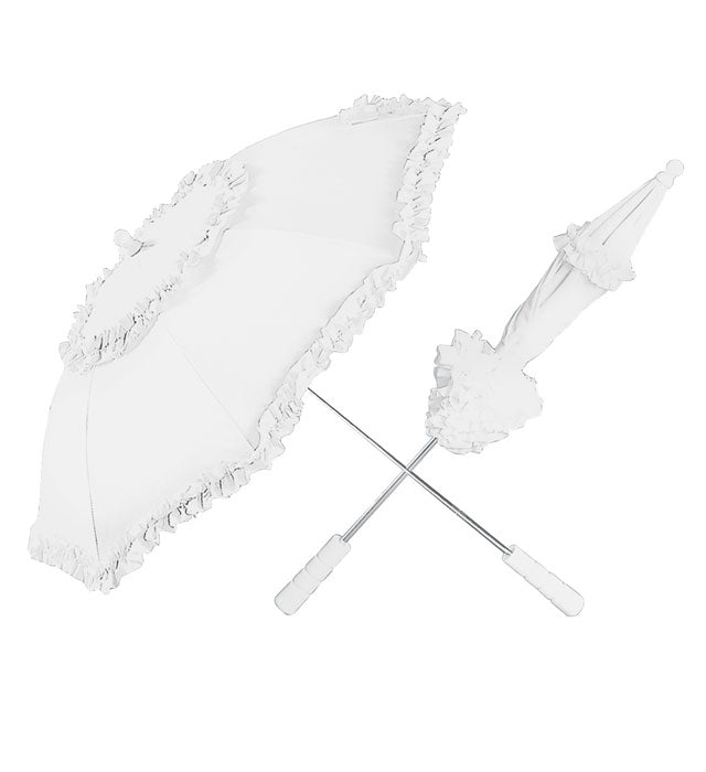 White Belle Epoque Umbrella Ø 72Cm