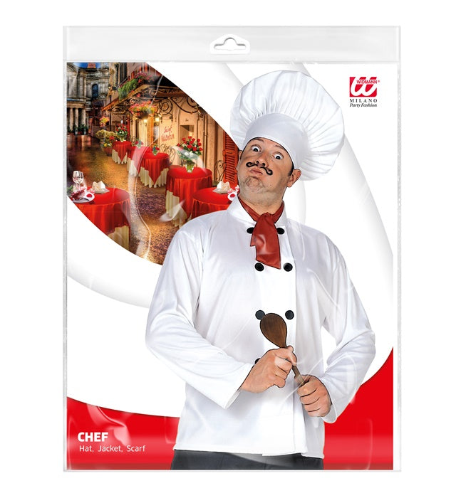 Chef Dress-Up Set  Hat, Jacket, Scarf 