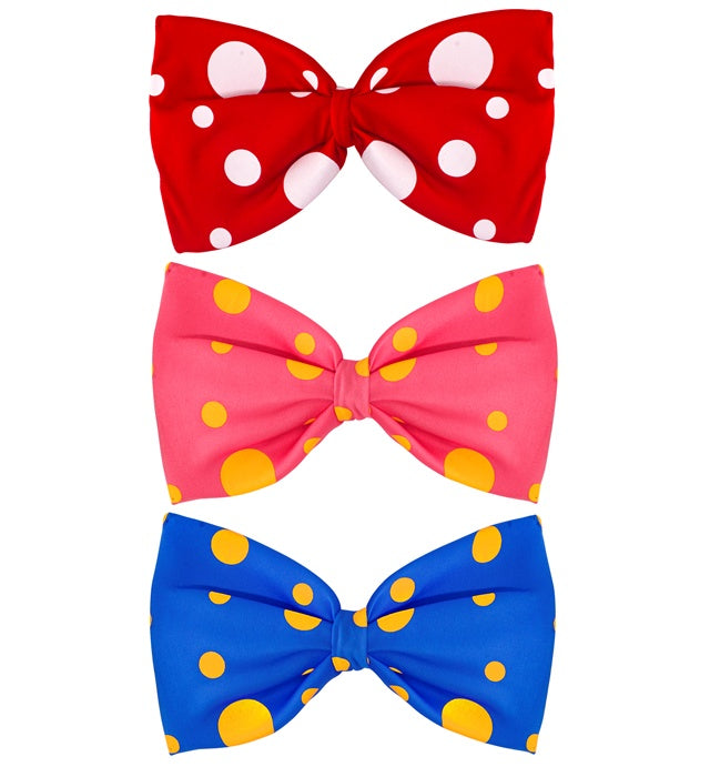 Maxi Bow Tie 3 Color Combinations Ass.