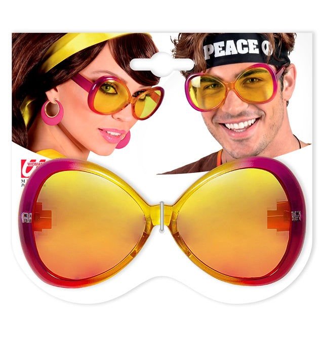 Sugar Babe Glasses Pink/Yellow Frame