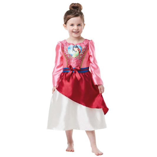 Sequin Mulan Childrens Costume 1
