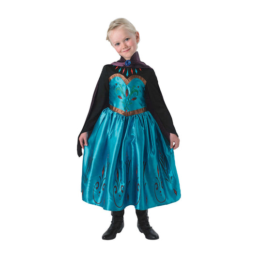 Elsa Coronation Childrens Blue Frozen Costume 1