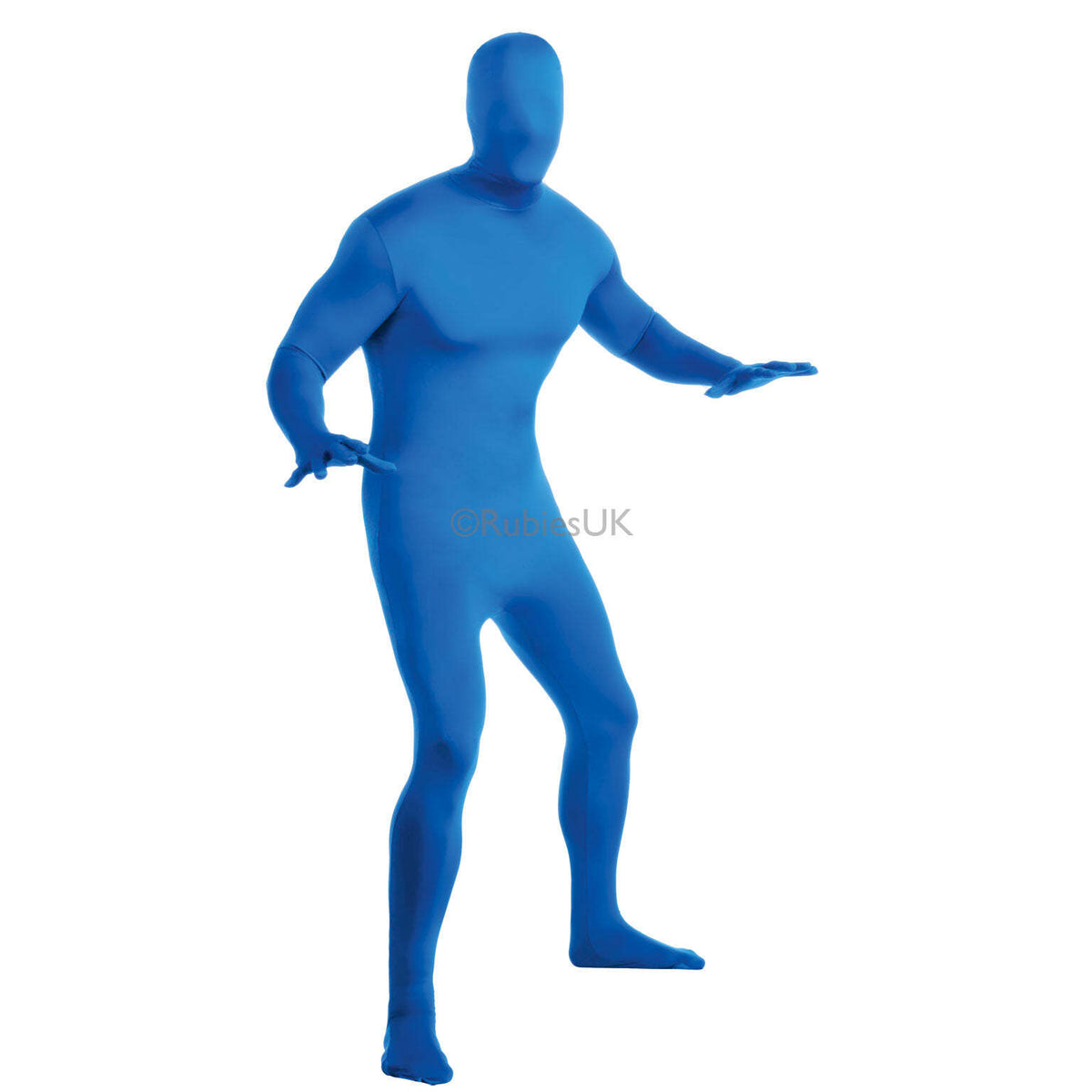 Blue 2nd Skin Suit Mens Costume 1