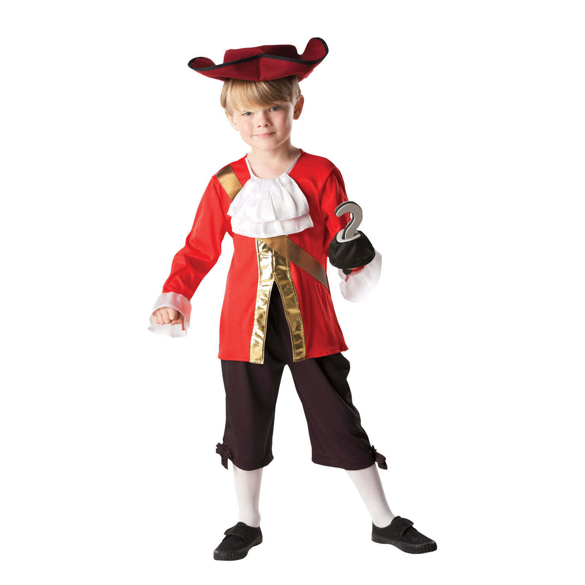 Captain Hook Child Costume Boys Red 1