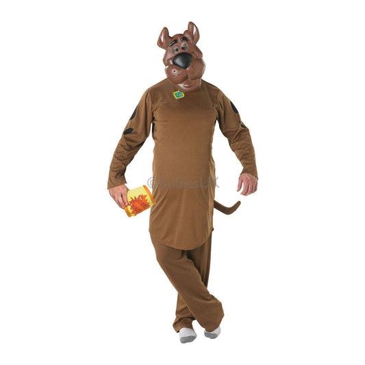 Scooby Doo Mens Brown Costume 1