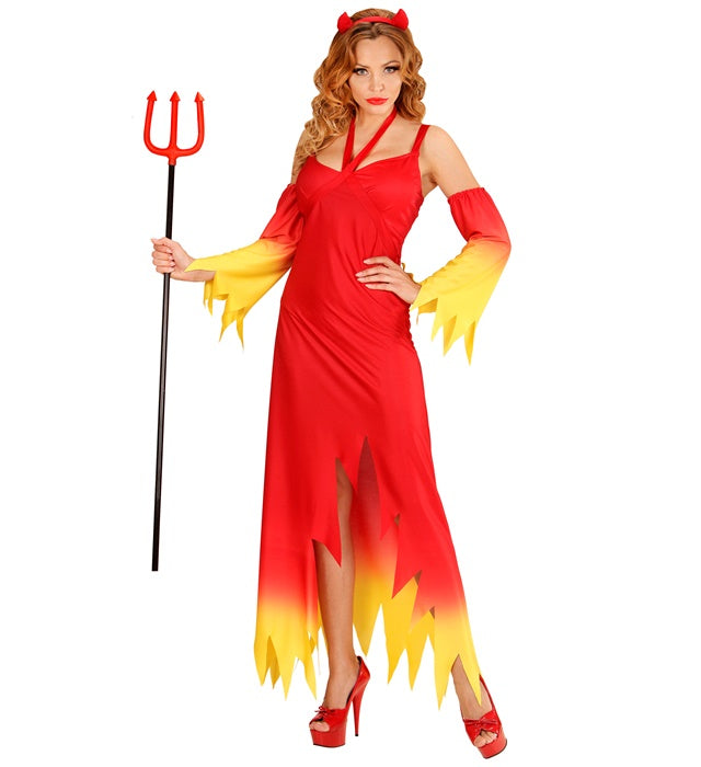 Devil  Dress, Sleeves, Horns 