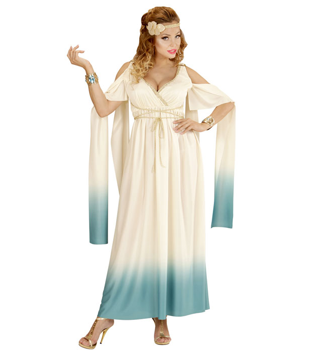 Queen Of Atlantis  Dress, Laurelleaf Headband 