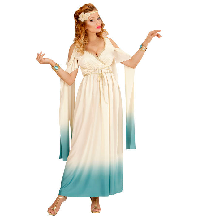 Queen Of Atlantis  Dress, Laurelleaf Headband 
