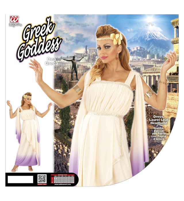 Greek Goddess  Dress, Laurel Leaf Headband 