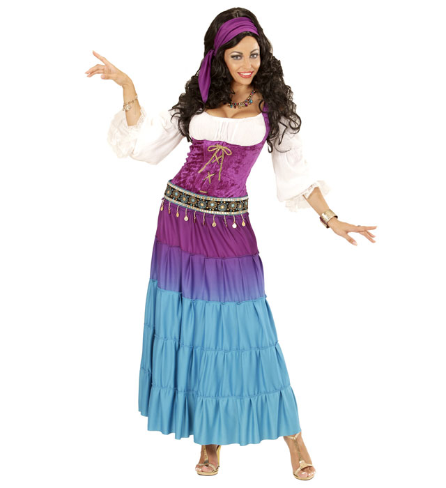 Gipsy  Dress, Coin Belt, Bandana 
