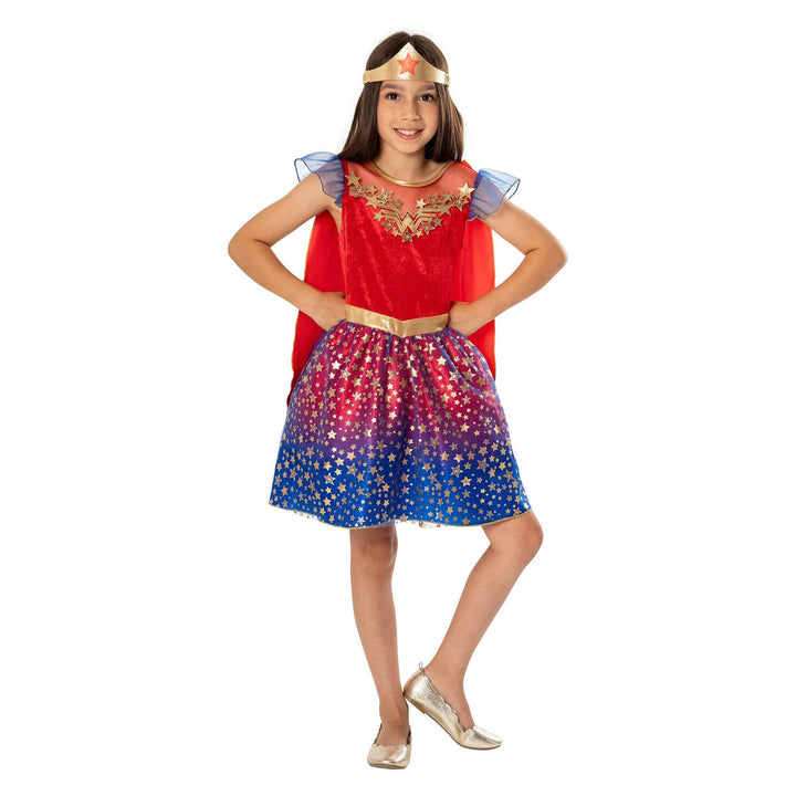 Wonder Woman Costume Deluxe Childs Dress 1