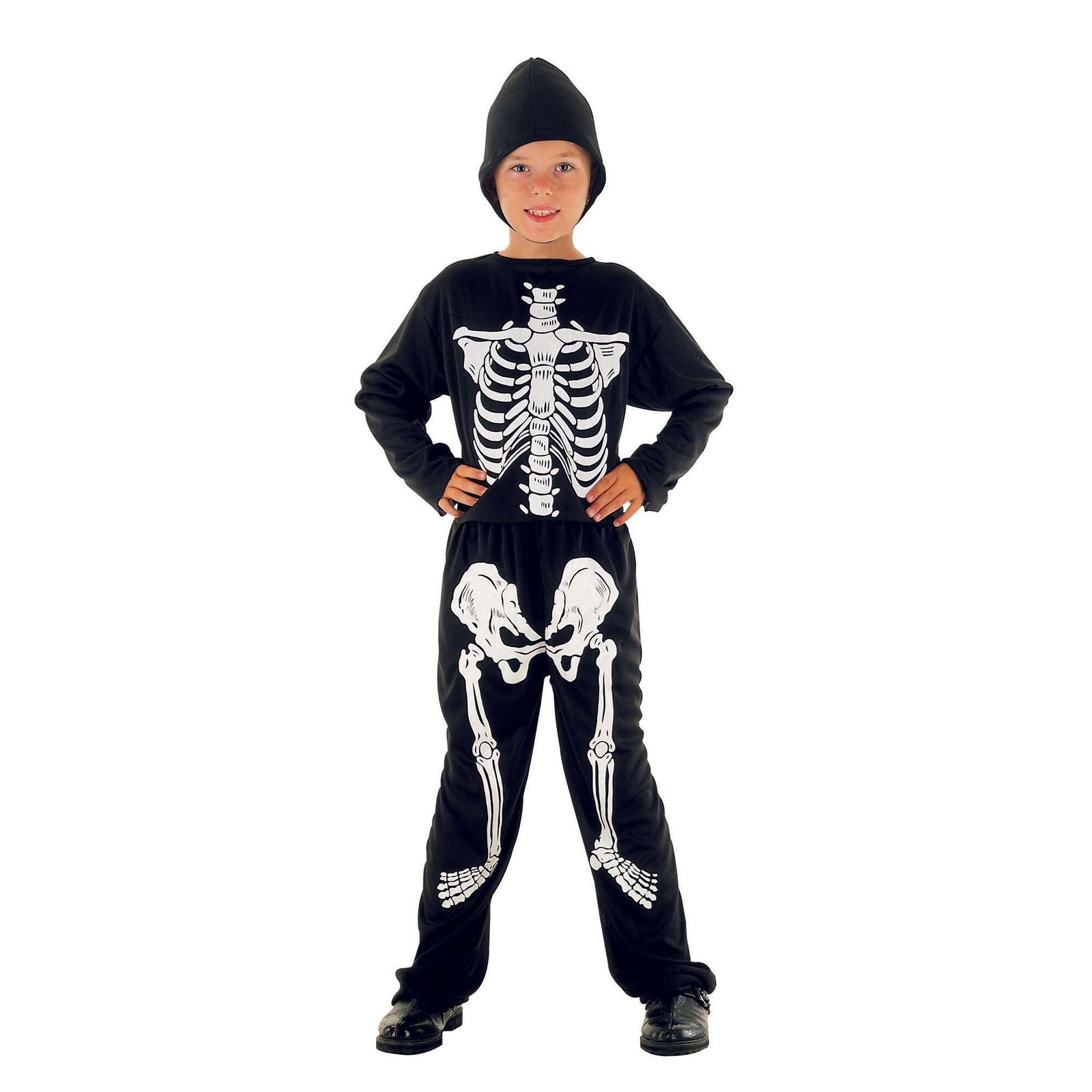 Kids Glow in the Dark Skeleton Costume 1