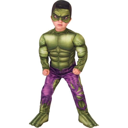 Hulk Deluxe Boys Toddler Costume 1