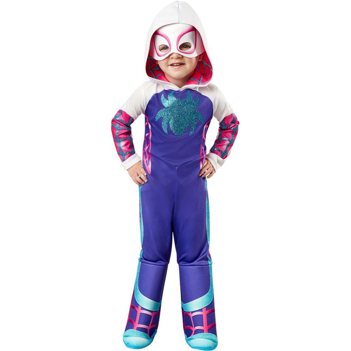 Ghost Spider Costume for Toddlers Spider Gwen Spidey Amazing Friends 1