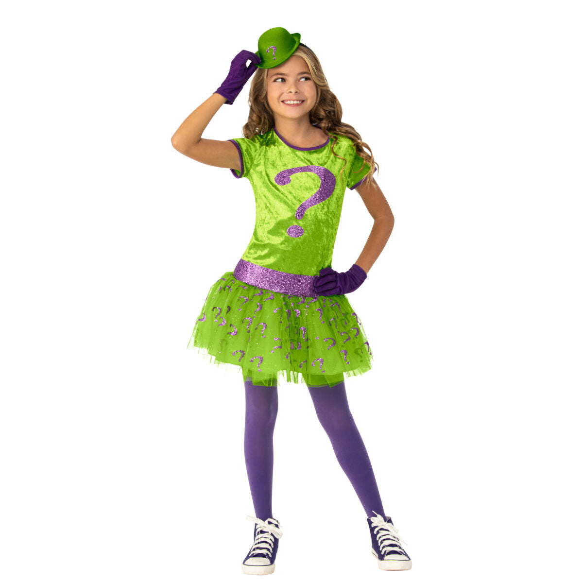 Riddler Girls Costume DC Comics Deluxe 1