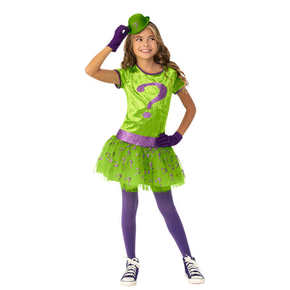 Riddler Girls Costume DC Comics Deluxe 1