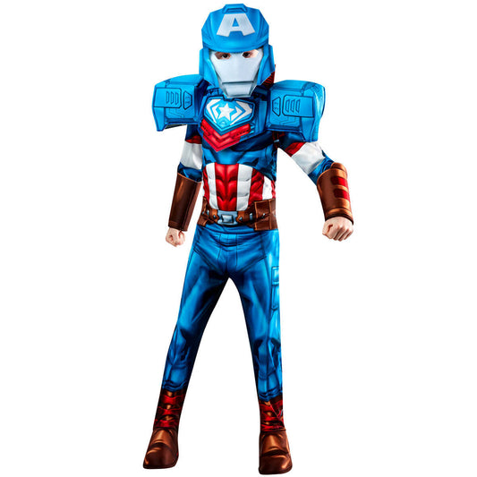Captain America Mech Strike Boys Costume 1