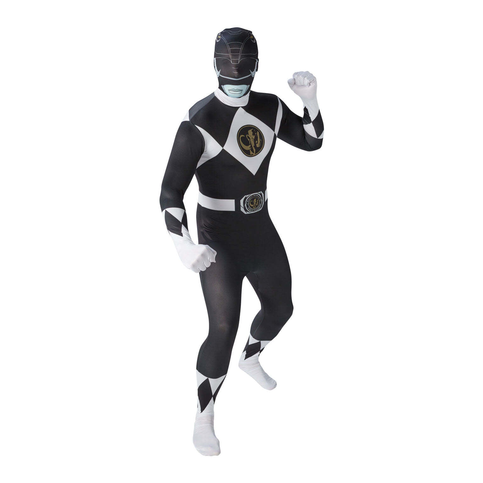 Black Ranger 2nd Skin Mens Power Rangers Costume 1