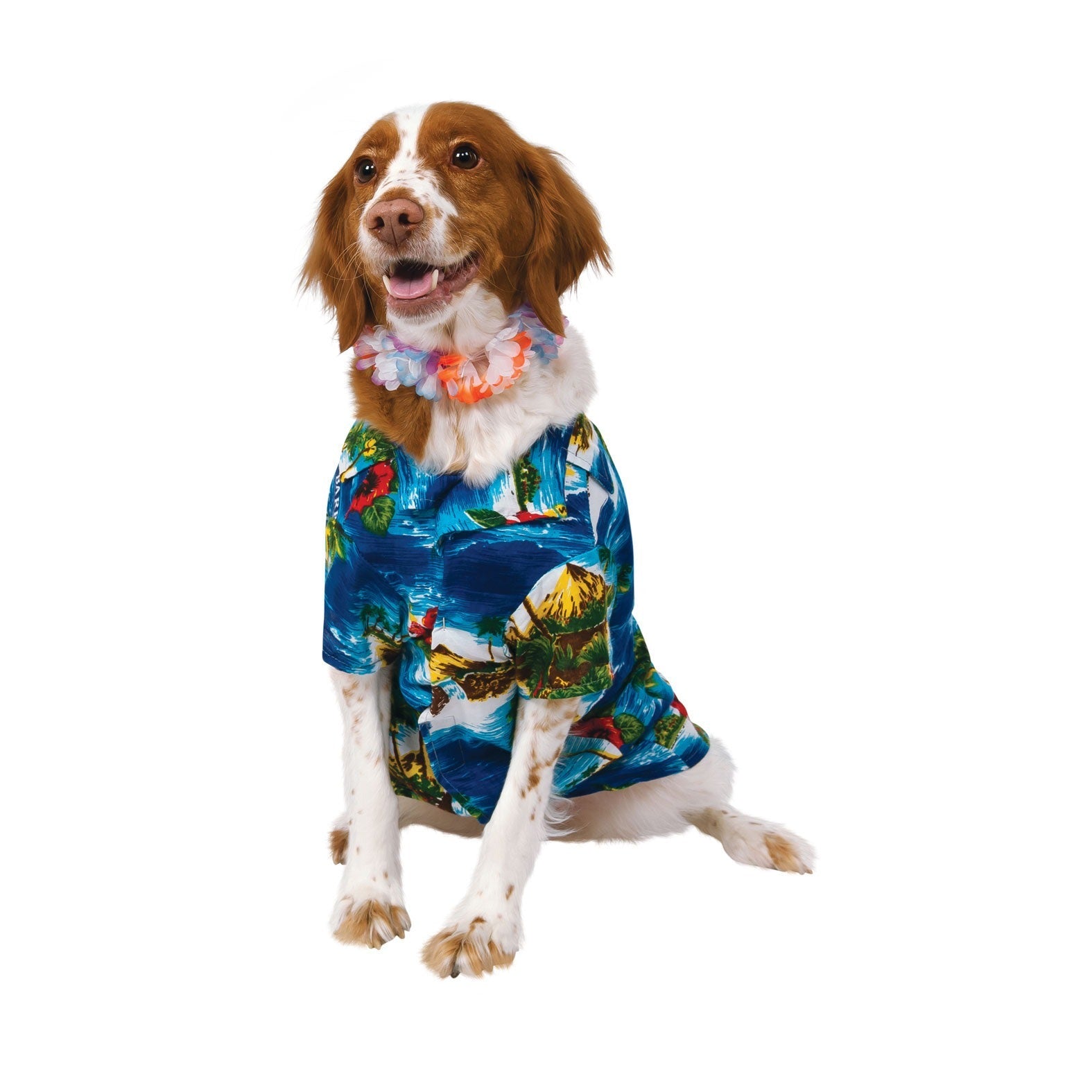Luau Pet Dog Costume Hawaiian shirt 1