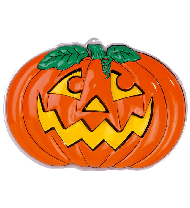 3D Neon Pumpkin 56X41 Cm