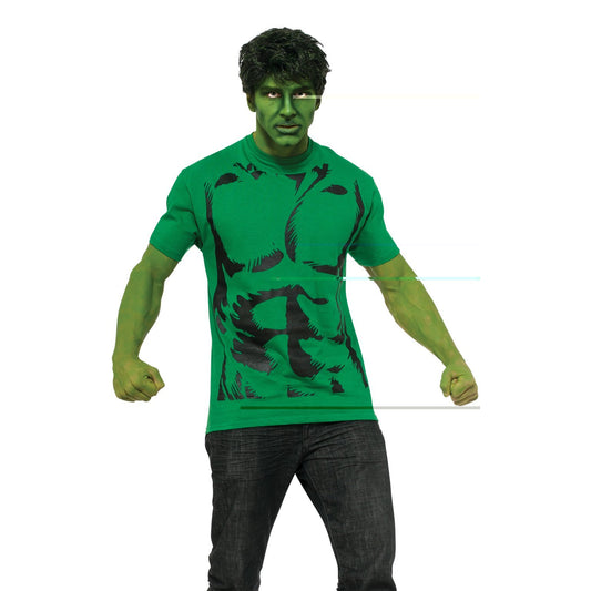 Hulk T Shirt Adult Green 1