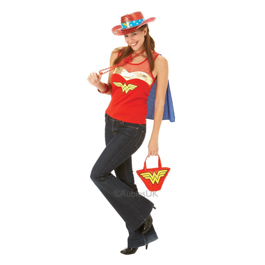 Wonderwoman Top With Cape 1