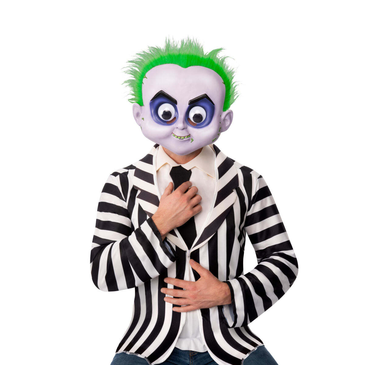 Beetlejuice Googly Eye Mask 1