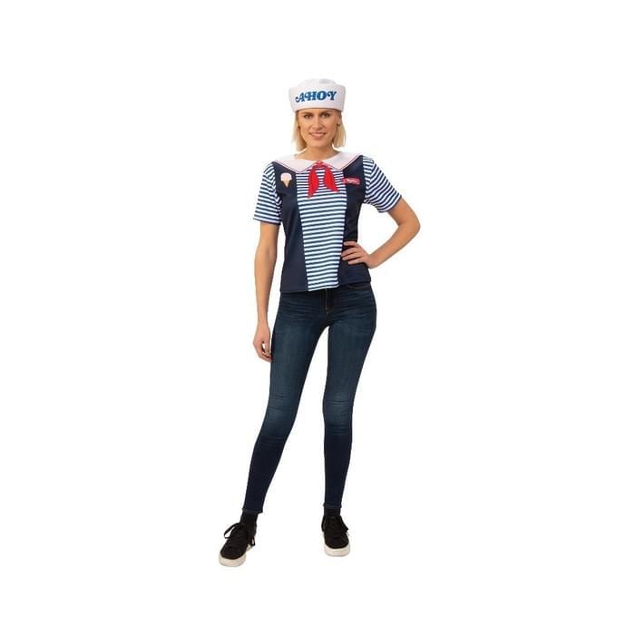 Stranger Things Robin Scoops Ahoy Adult Costume Set 1