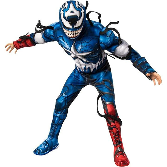 Venomized Captain America Kids Costume with Mask 1