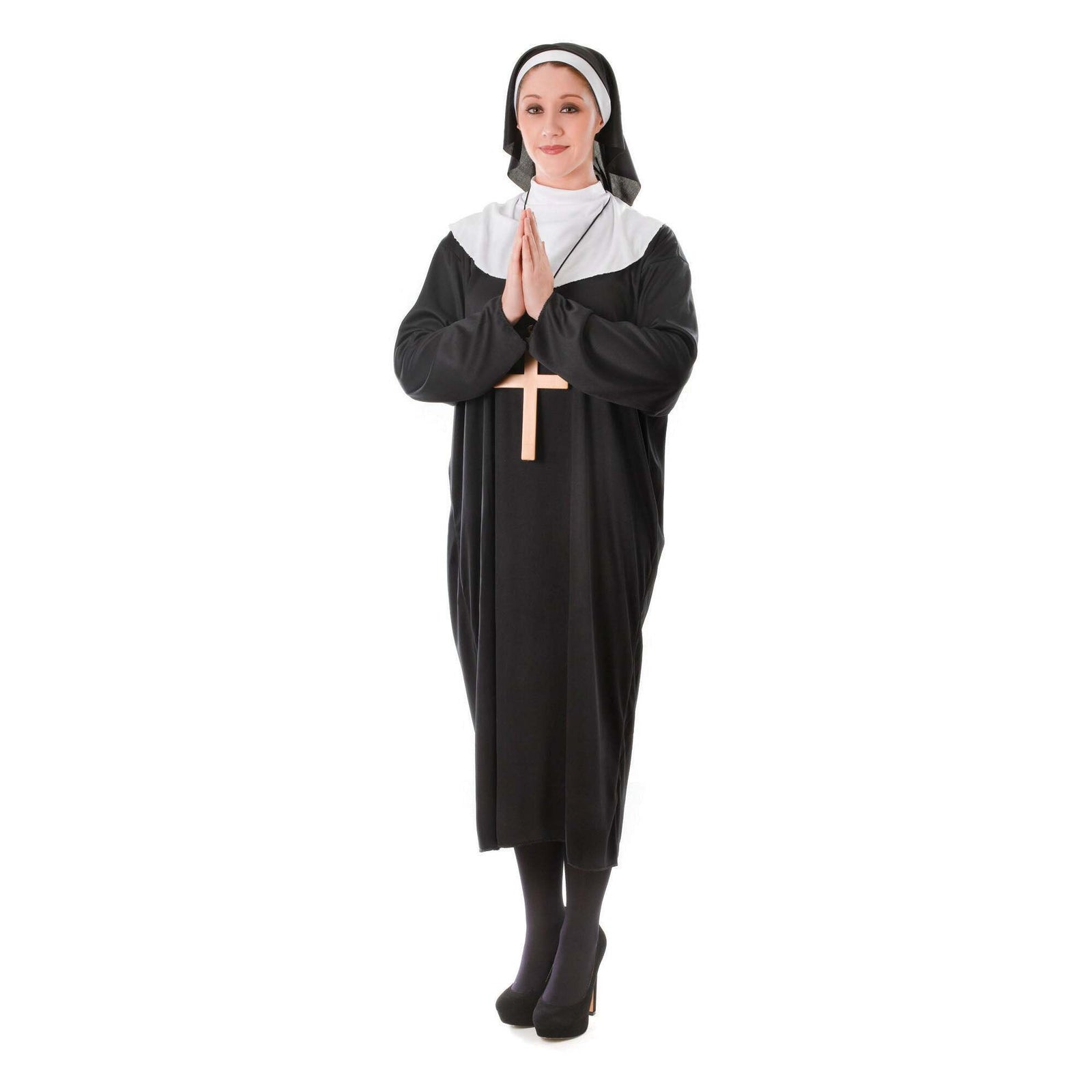 Classic Nun Adult Costume Ladies Habit 1