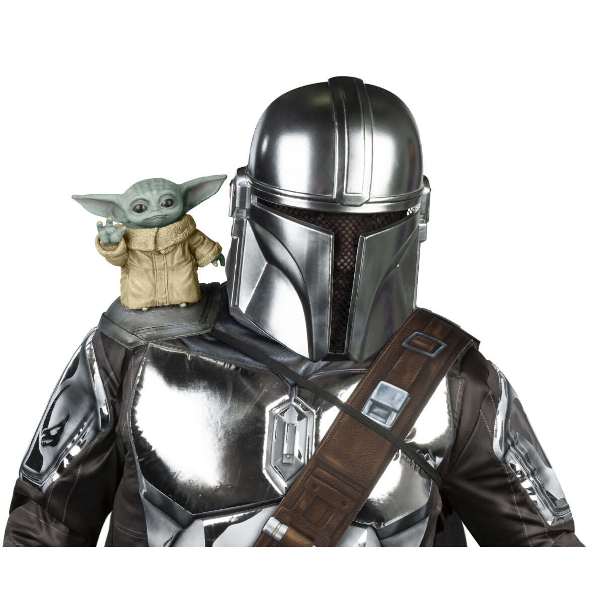 Mandalorian Child Grogu Baby Yoda Shoulder Sitter Accessory 1