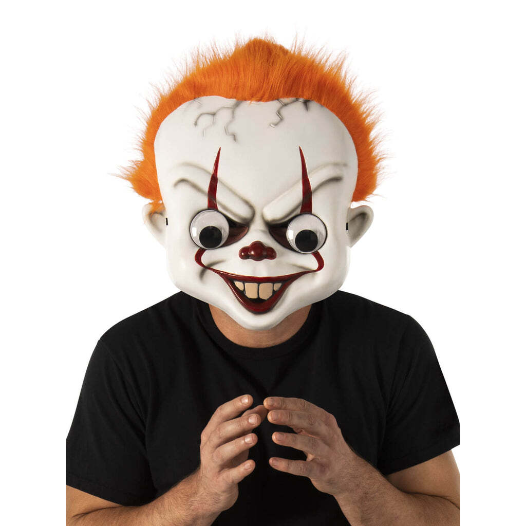 Stephen King's IT Pennywise Googly Eyes Adult Mask 1