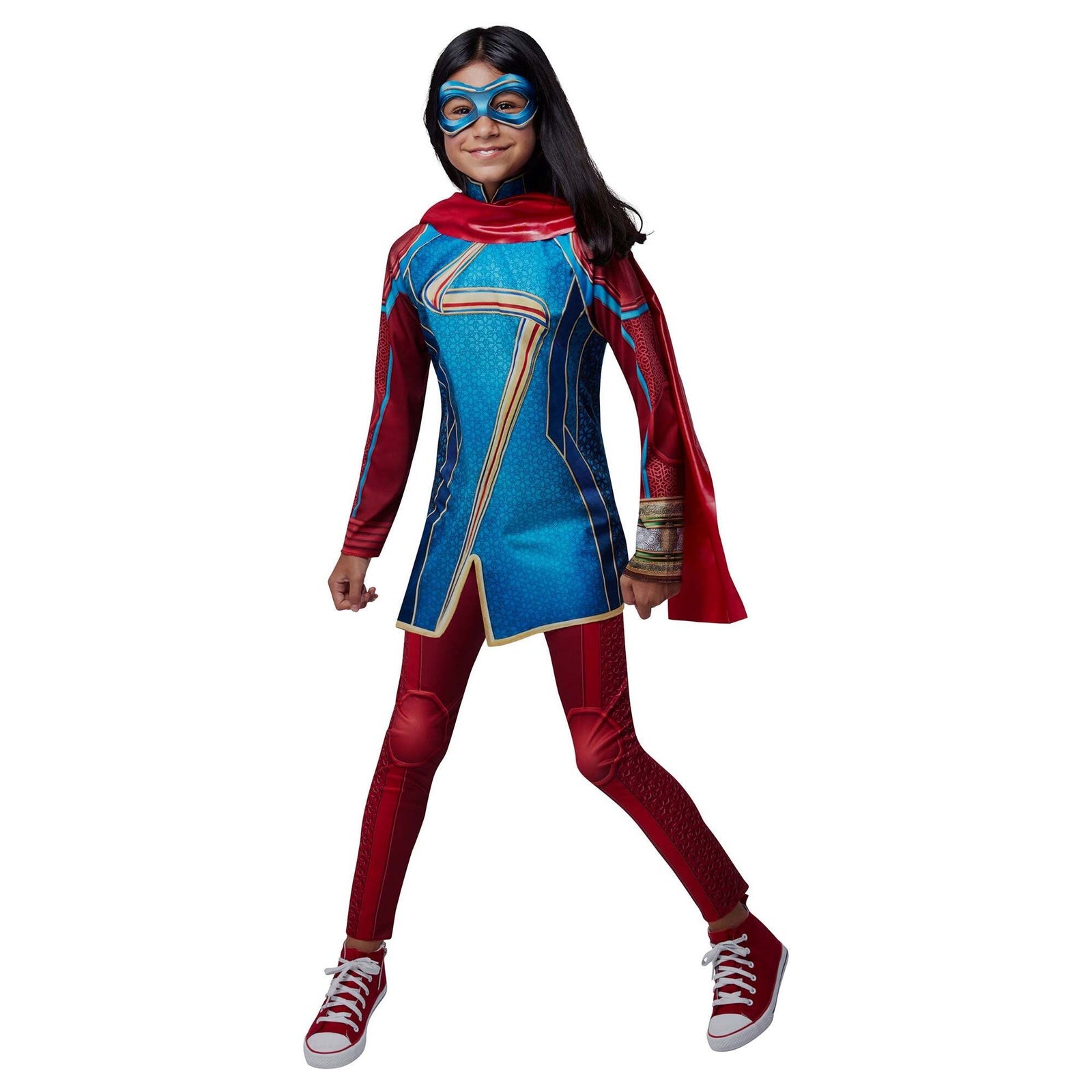 Ms. Marvel Costume Kamala Khan Classic Look Girls 1