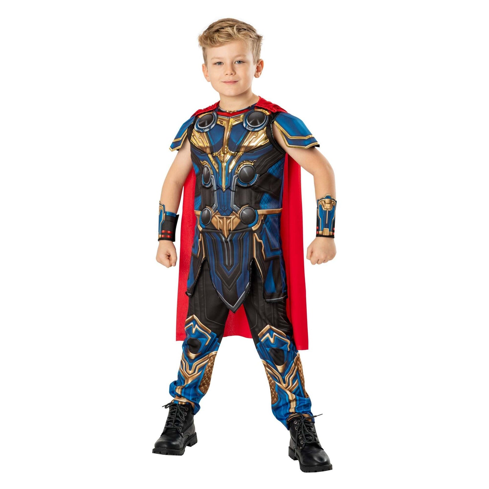Thor Kids Costume Love and Thunder Deluxe Armour with Cape 1