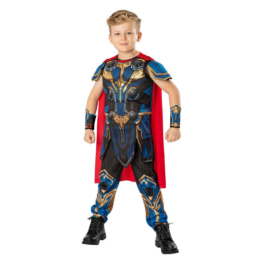 Thor Kids Costume Love and Thunder Deluxe Armour with Cape 1
