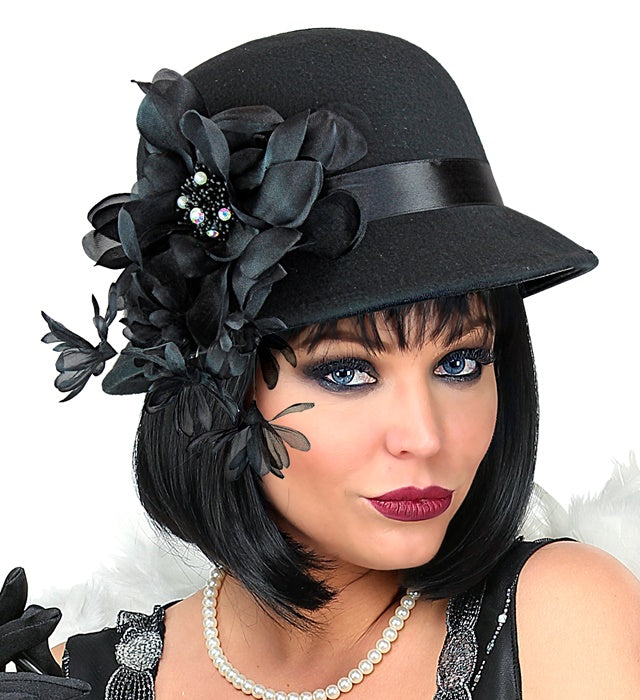 Wool Look The Roaring 20S Hat