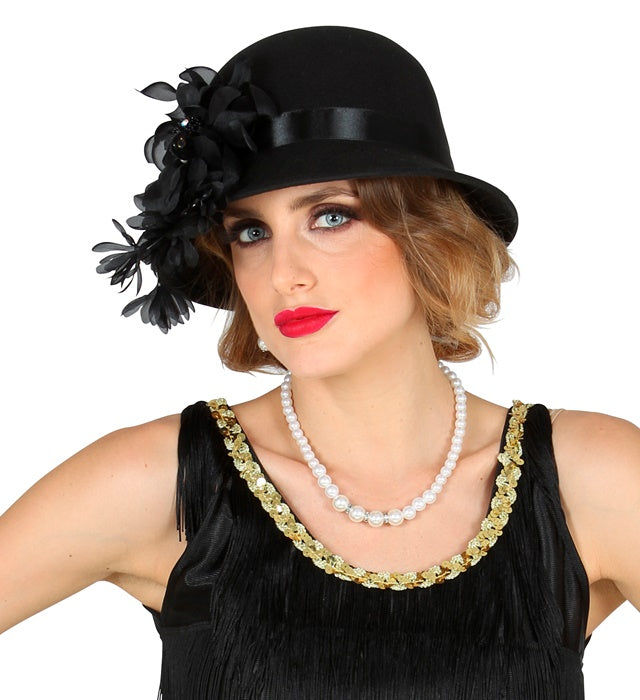 Wool Look The Roaring 20S Hat