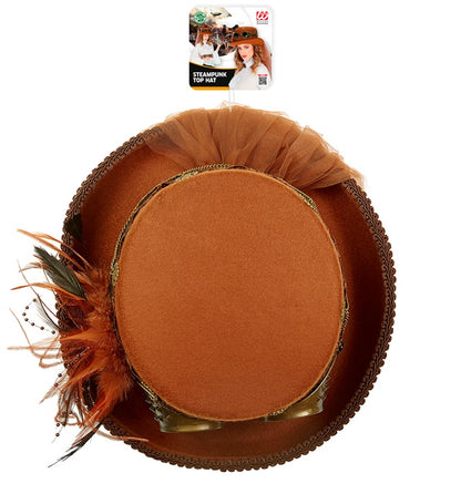 Top Hat Steampunk Felt 14 Cm
