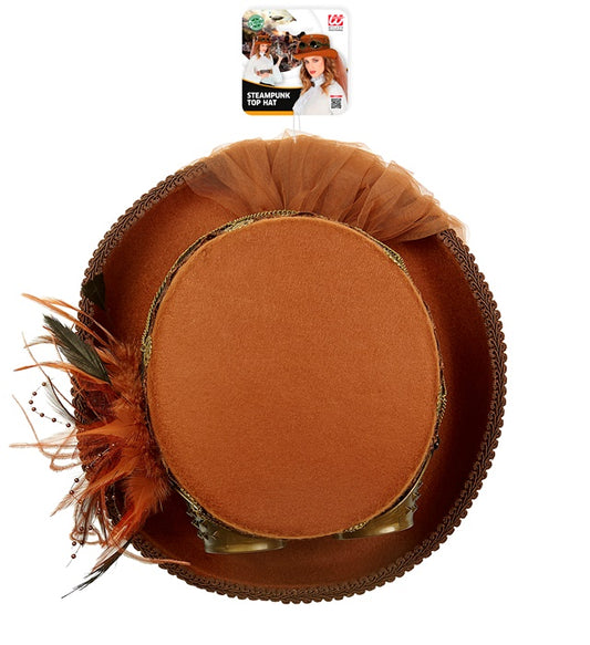 Top Hat Steampunk Felt 14 Cm
