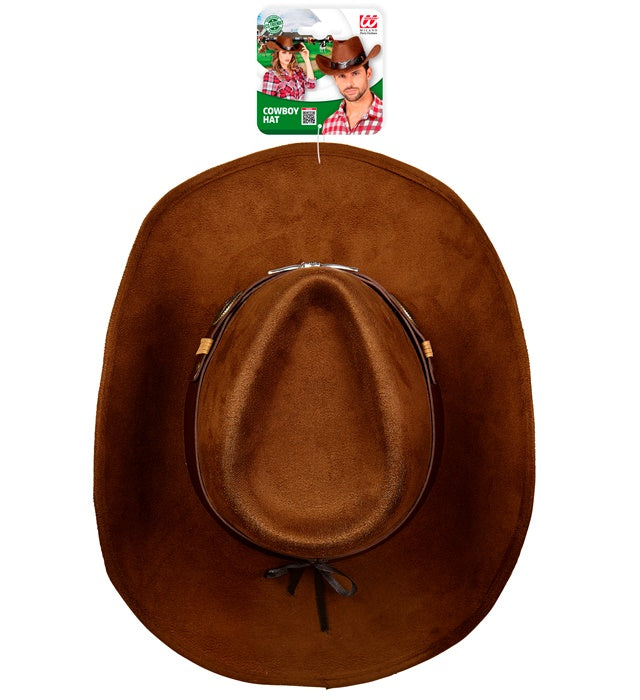Suede Look Dallas Cowboy Hat