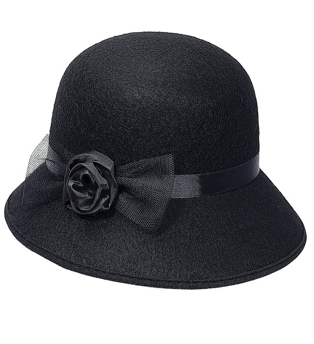 Felt Flapper Hat