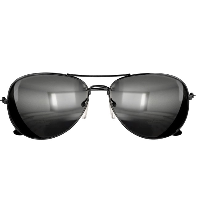 Police Glasses With Mirror Lenses