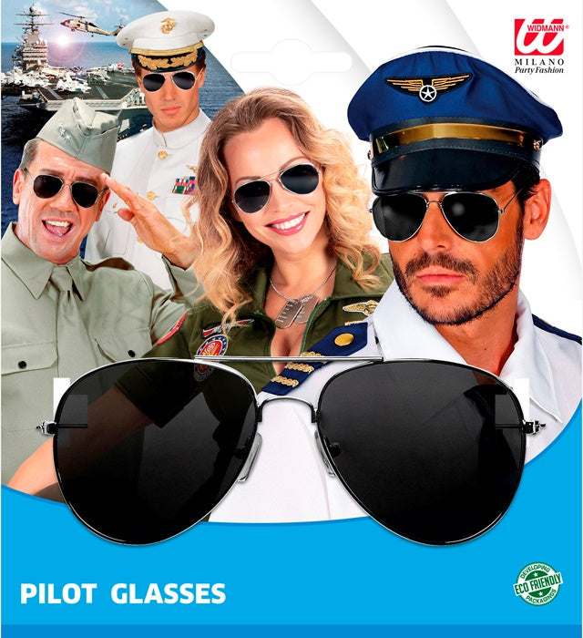 Pilot Glasses With Smoke Lenses