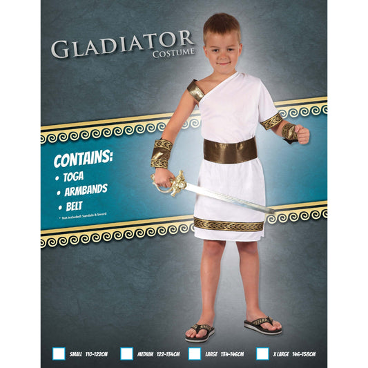 Gladiator L Childrens Costumes Male To Fit Child Of Height 134cm 146cm 1