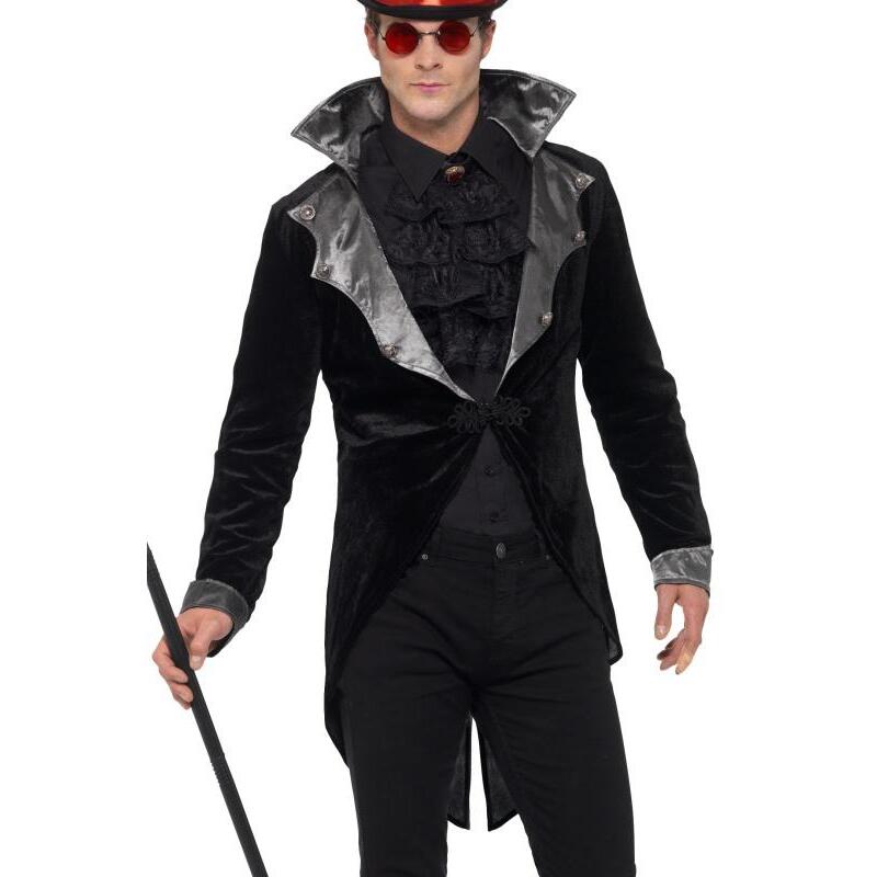 Gothic Vampire Jacket Adult Black 1