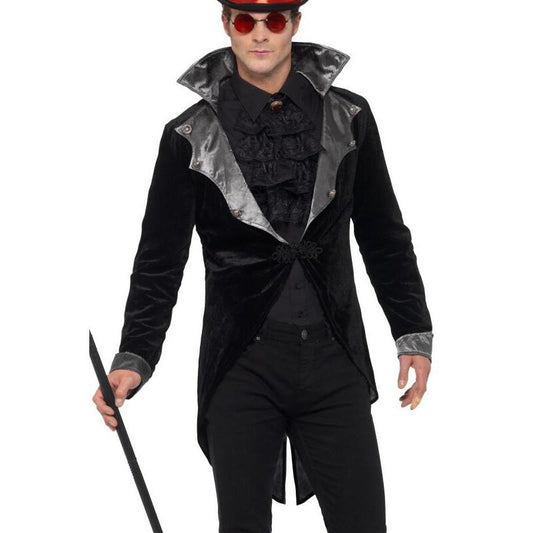 Gothic Vampire Jacket Adult Black 1