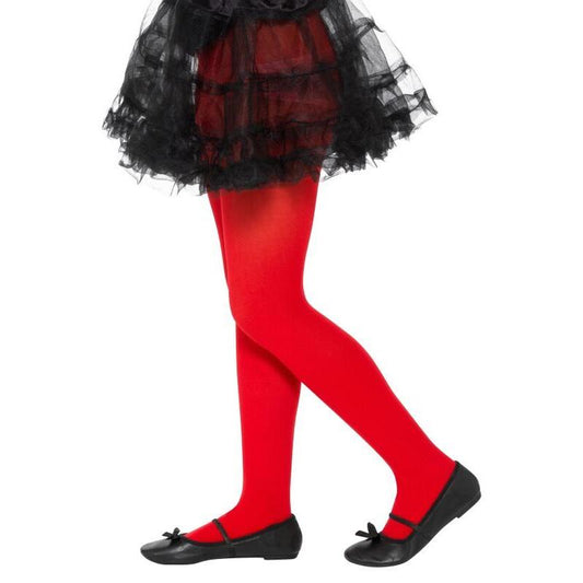 Opaque Tights Child Red 1