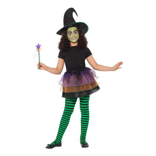 Pretty Witch Kit Child Black Purple 1