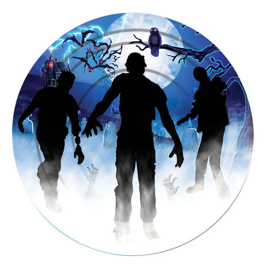 Zombie Small Plate 8pc Party Goods 1