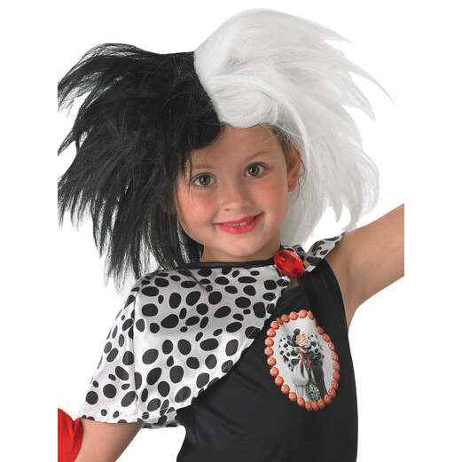 Cruella De Vil Wig for Kids Disney 101 Dalmatians 1